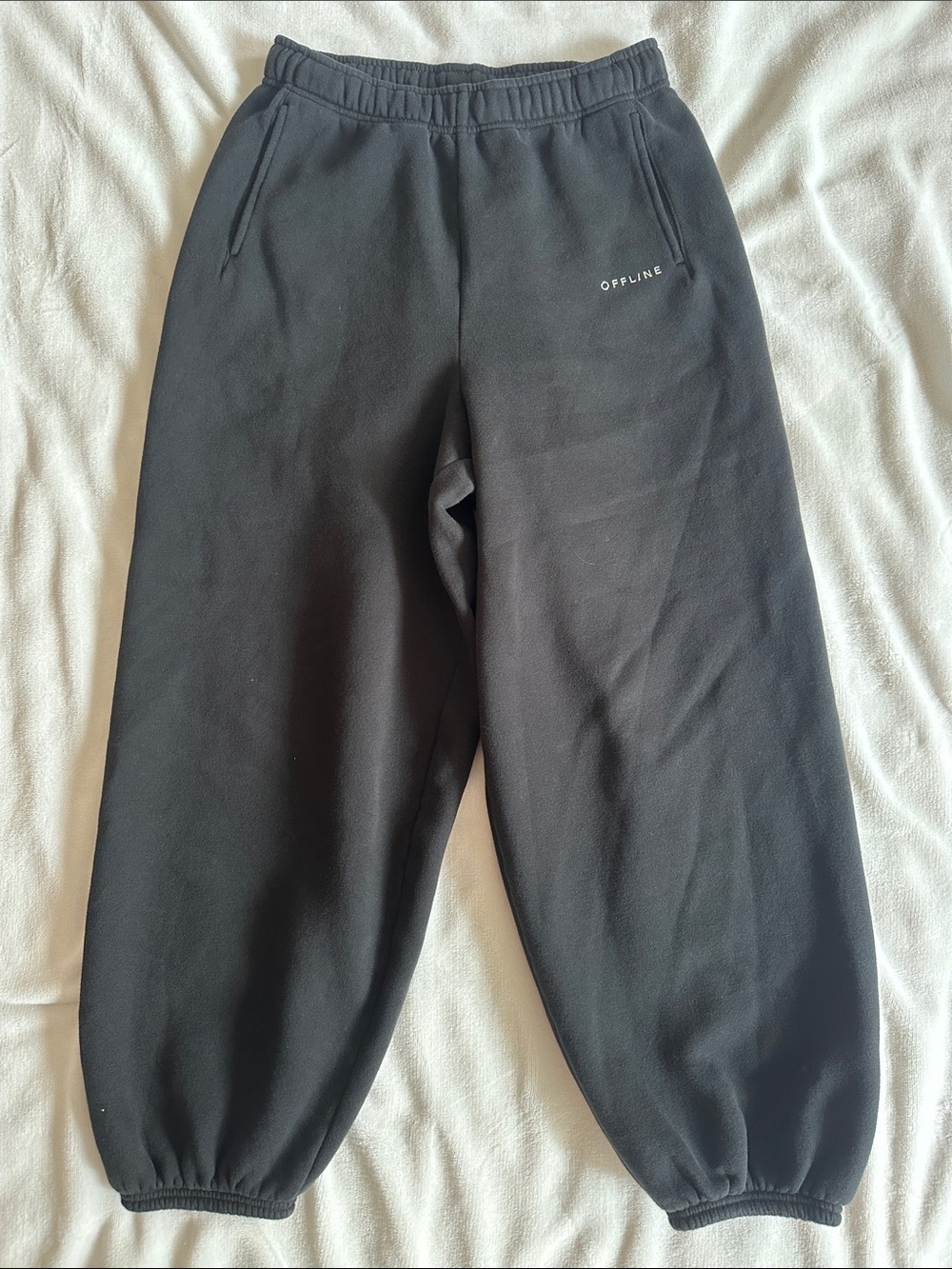 Aerie Black women’s Fleece Joggers
